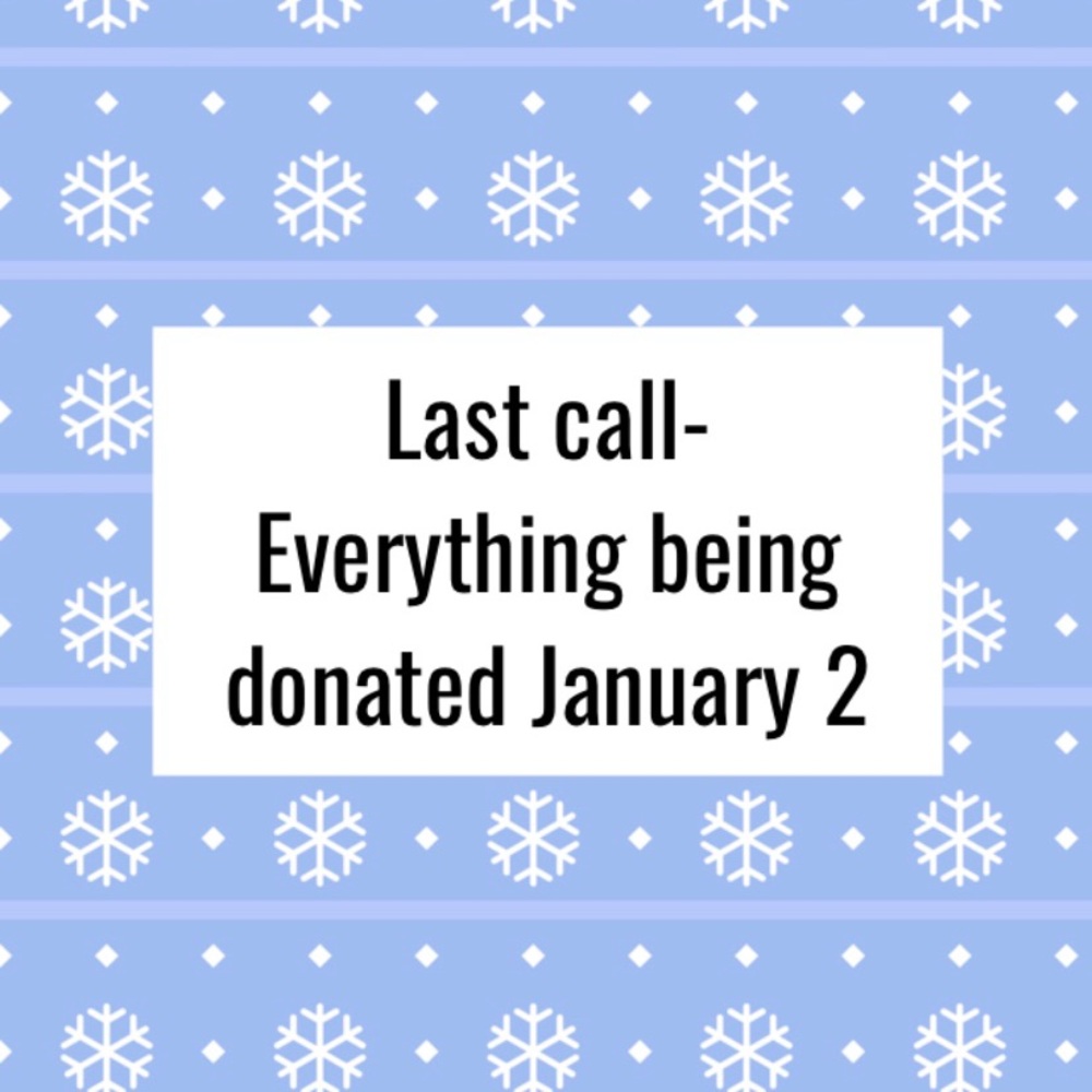 Last call on closet